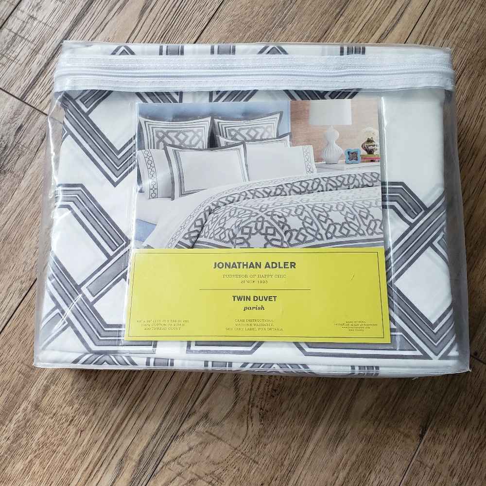 Jonathan Adler twin duvet